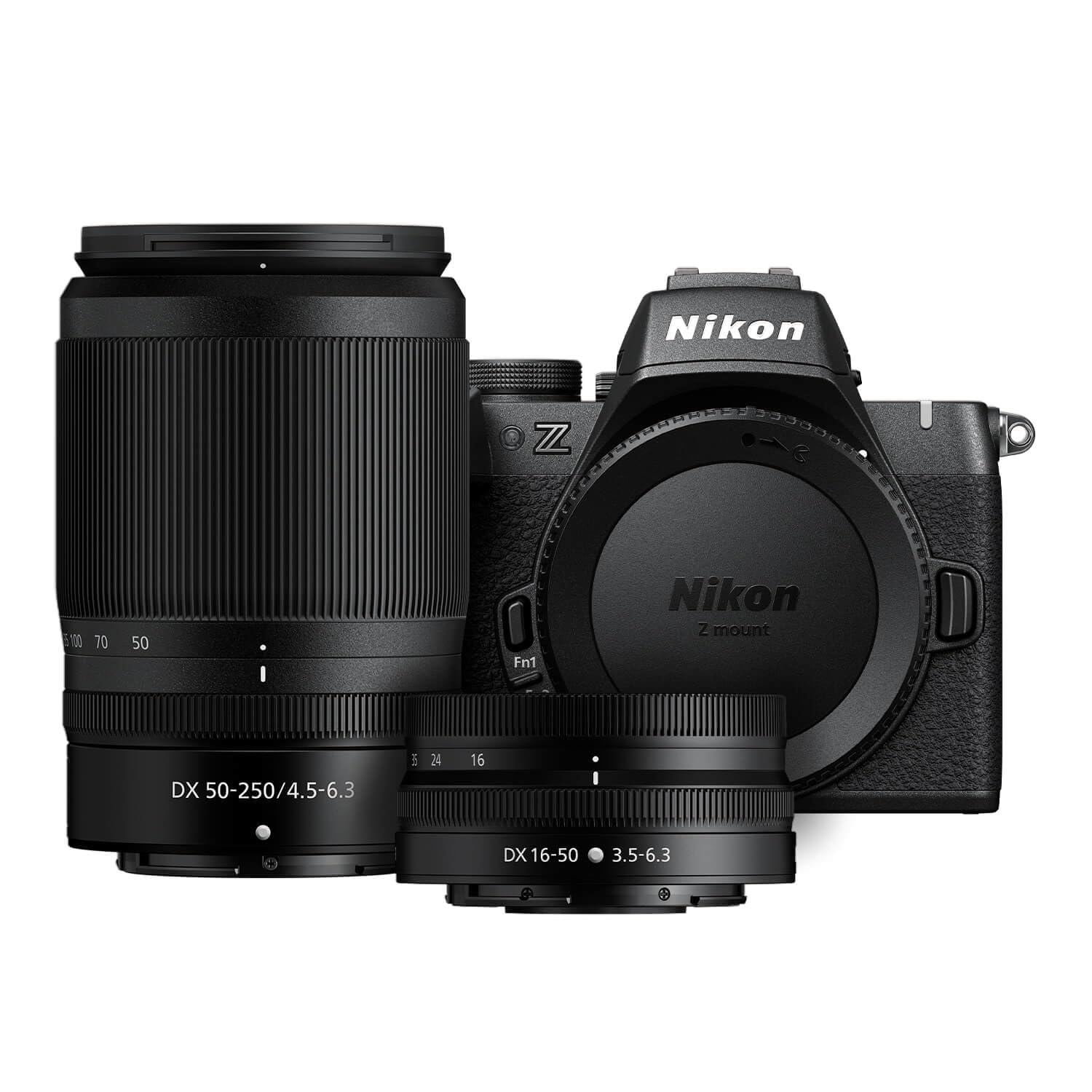 Nikon Z50 II with Two Lenses | Compact mirrorless Stills/Video Camera with Easy 