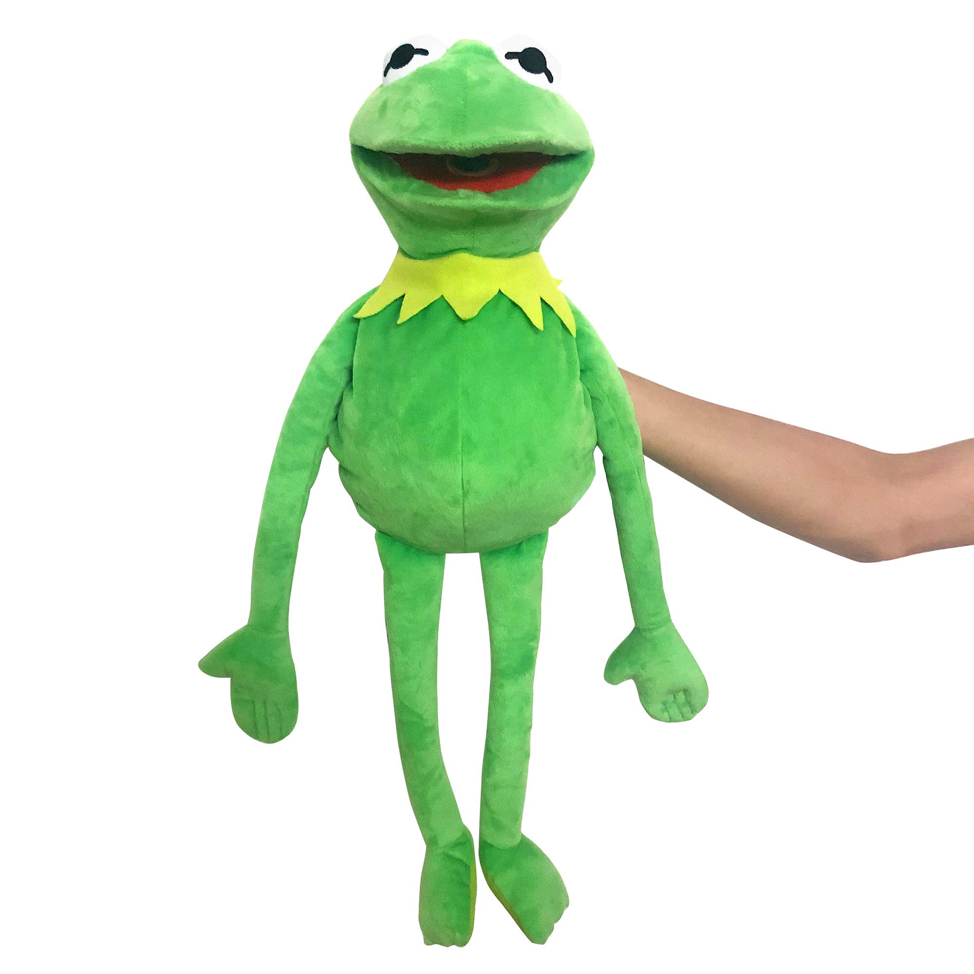 Kermit Frog Hand Puppet 24" The Kermit Frog Stuffed Plush Toy for Role Play | 24