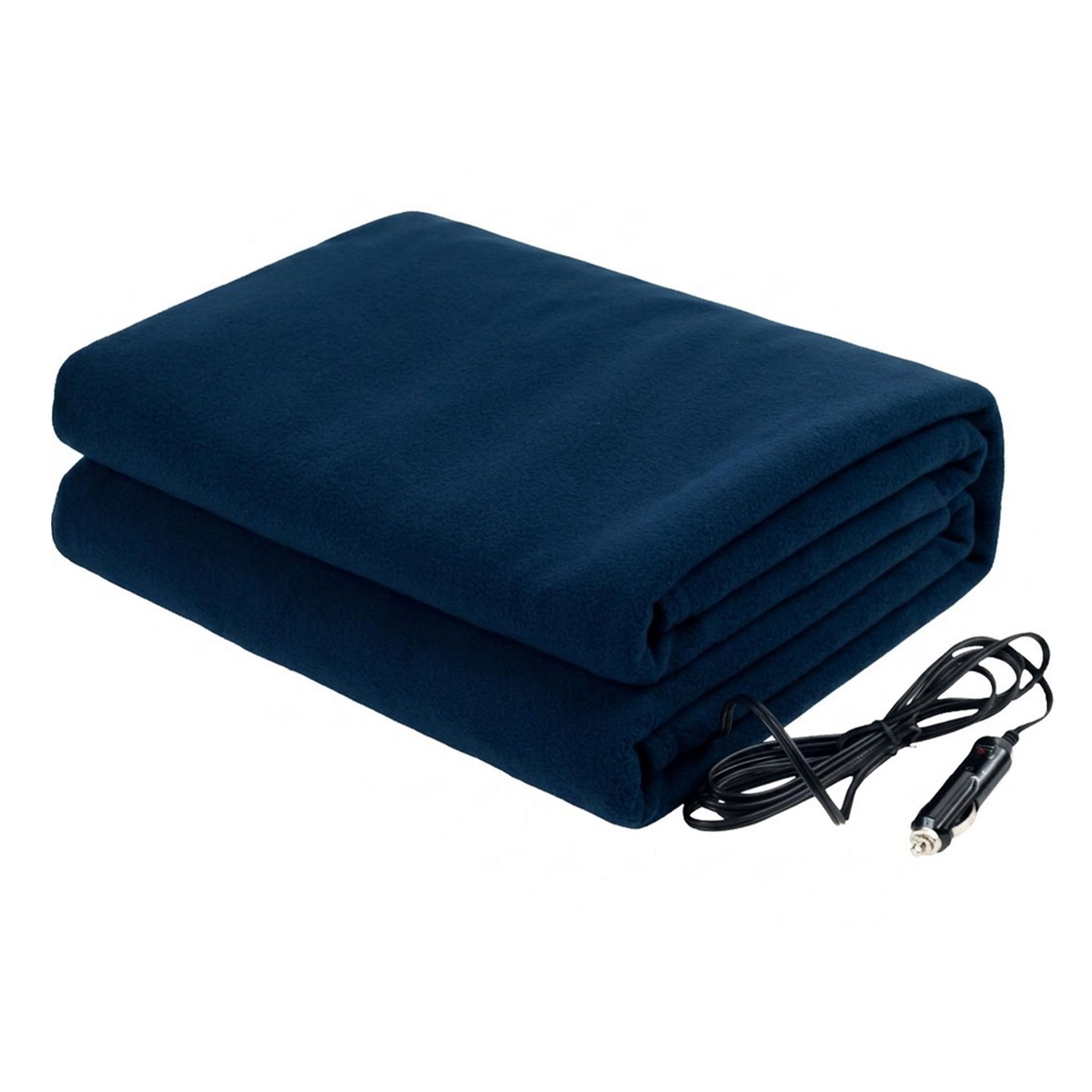 Heated Car Blanket - 12V Electric Travel Blanket for Car, Truck, SUV or RV - Por