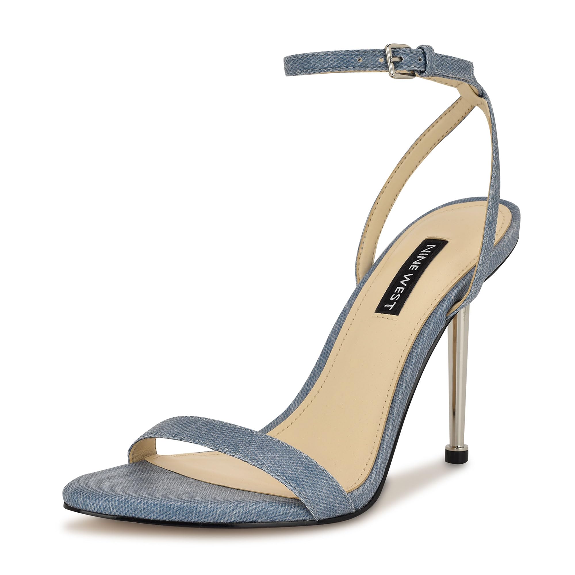 Nine West Reina Women's Black Heeled Sandals