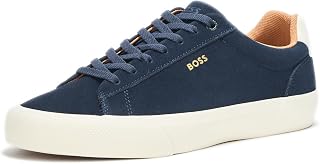 BOSS Mens Aiden Suede Low Top Sneaker Sneaker
