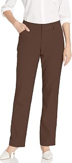 Lee Women's Wrinkle Free Relaxed Fit Straight Leg Trousers