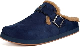 Sisttke Clogs and Mules Unisex Winter Warm House Slippers