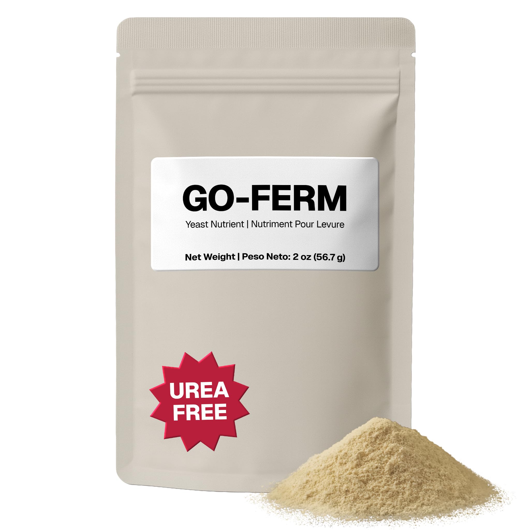 Go-Ferm Yeast Nutrient 2 oz (56.7 g) - Sold by CAPYBARA Distributors Inc. | Rehy