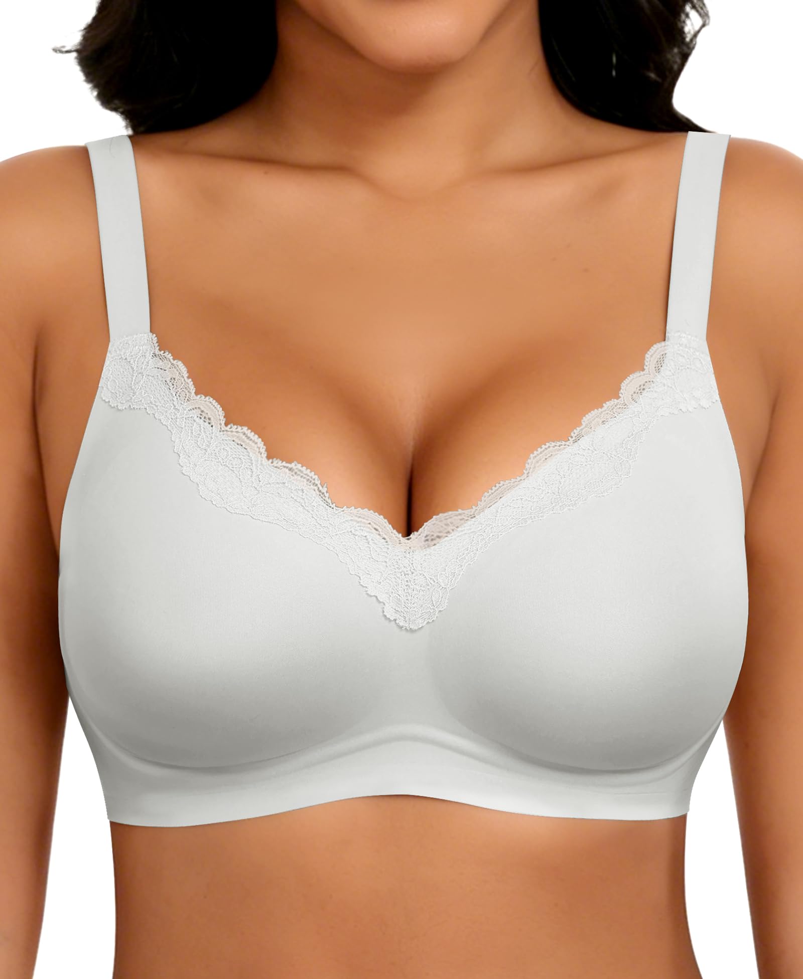 Ganado Jelly Bras for Women Seamless Non Wired Bra