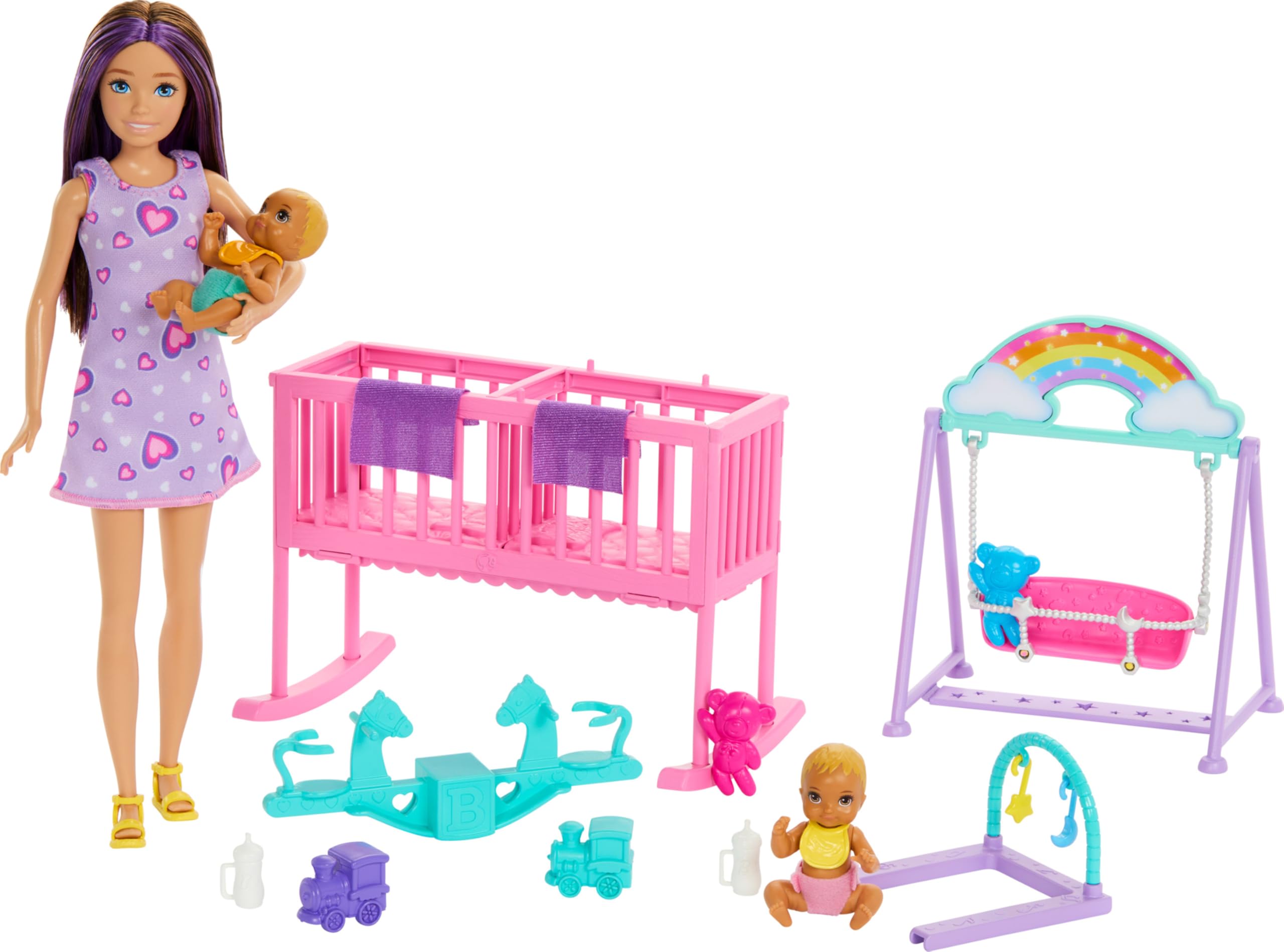 Barbie Skipper Doll & Nursery Playset with Accessories | with Accessories, Inclu