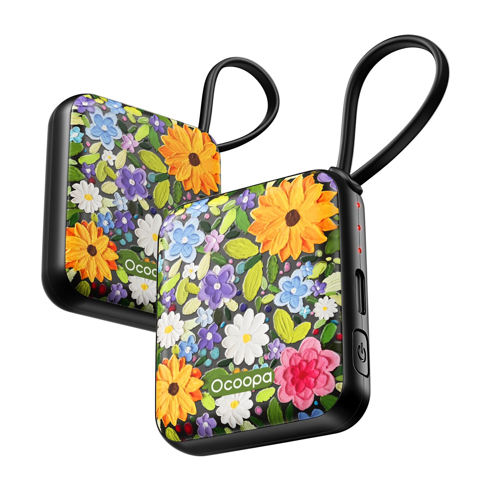 OCOOPA Electric Hand Warmers, Set of 2, Reusable 4000 mAh USB Pocket Warmer, 3 H