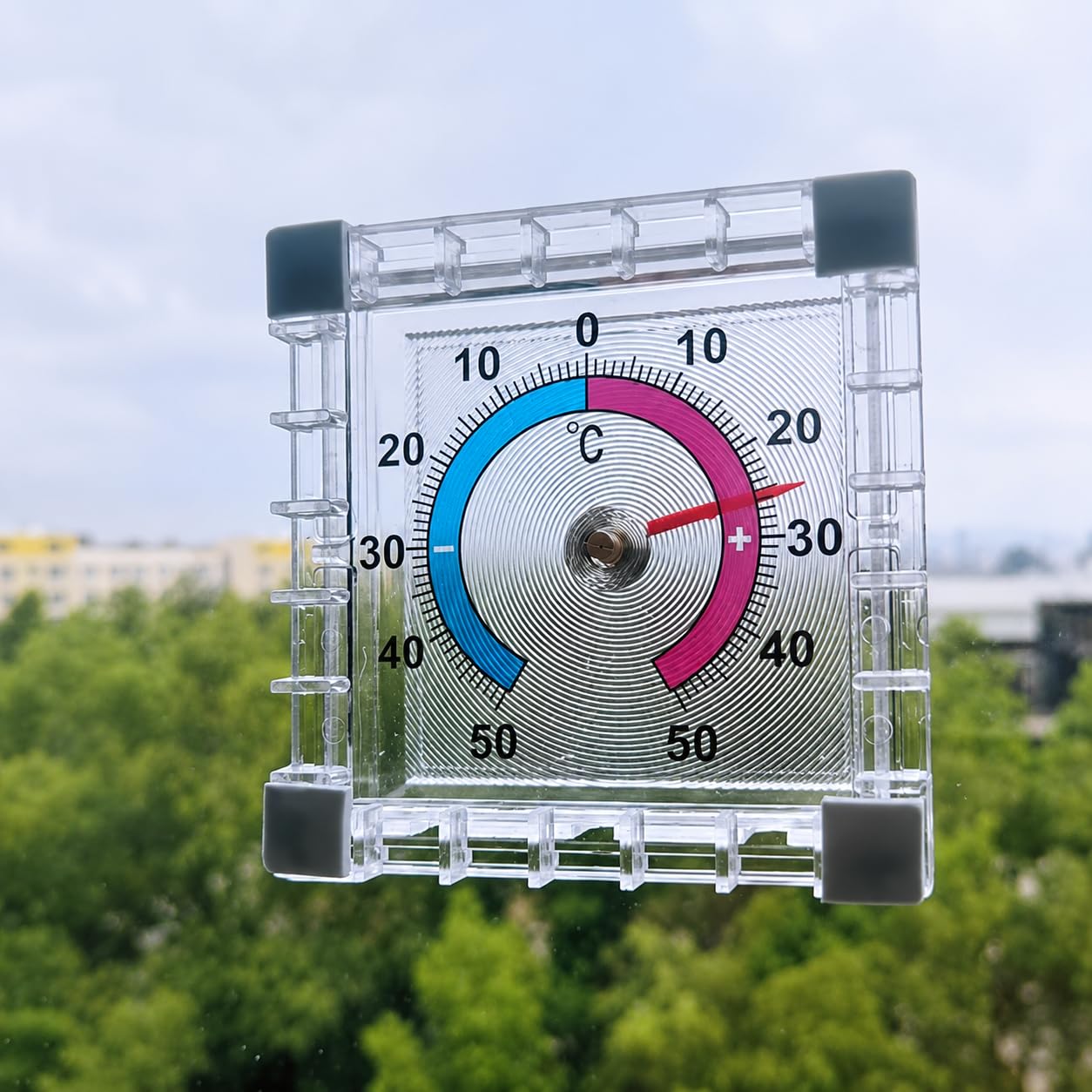 Indoor Outdoor Thermometer Hygrometer, High Accuracy Temperature and Humidity Me