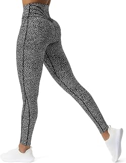 Aoxjox High Waisted Workout Leggings for Women Trinity Yoga Pants 26.5 Inches
