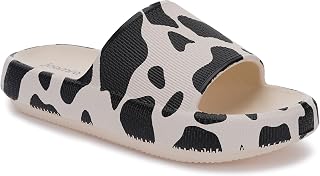 Joomra Pillow Slippers for Women and Men Thick Sole Ultra Cushion Slides