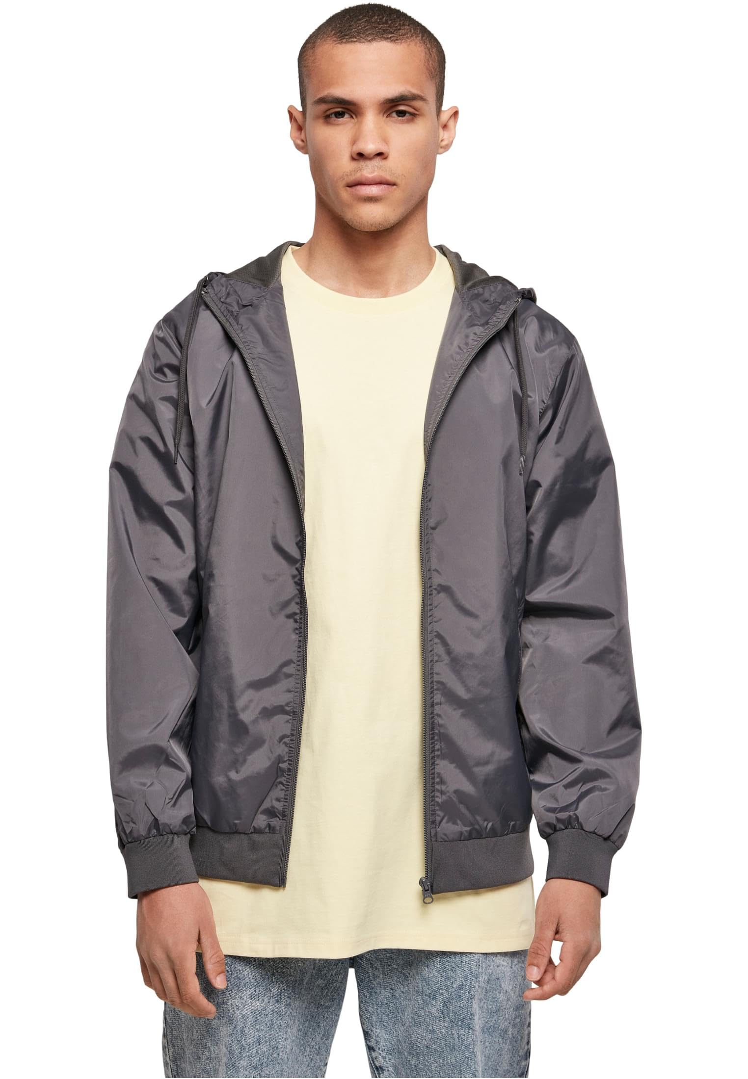 Build Your Brand Men's Windrunner Jacket (pack of 1)