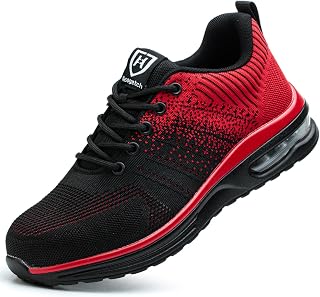 Safety Shoes Men Women Sneakers Work Lightweight Comfortable Safety Footwear with Steel Toe Caps Breathable Non-Slip