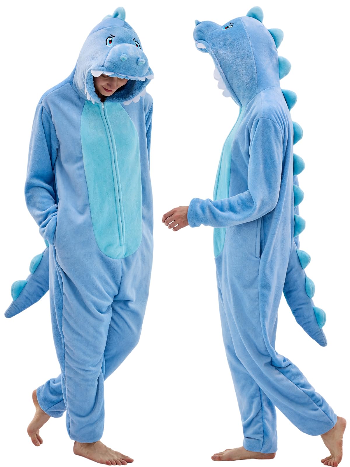 Sokliro Adult Onesie Pajamas Unisex Animal One Piece Costume Halloween Cosplay S
