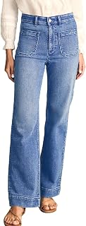 Astylish Women's Wide Leg Jeans High Waisted Denim Pants