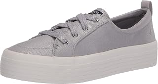Sperry レディース Crest Vibe プラットフォームキャンバススニーカー