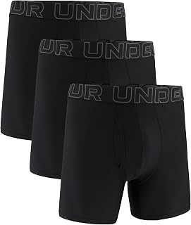 UNDER ARMOUR(アンダーアーマー) Men's UA Tech Mesh Underwear 6 in (Set of 2) Lifestyle Underwear [Parallel Import]