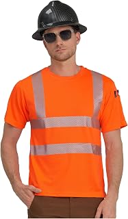AYKRM Safety High Visibility Long Sleeve Construction Work Shirts Class 3 Workwear | Hi Vis Shirt