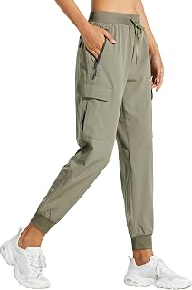 Libin Women's Summer Cargo Jogger Trekking Trousers