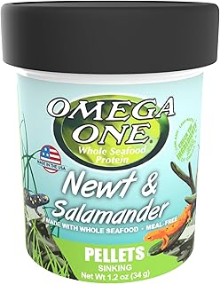 Omega One Newt and Salamander Pellet 1.2 oz