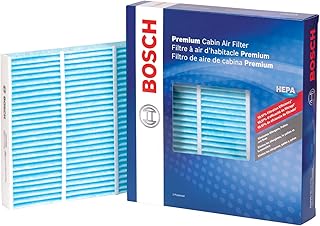 BOSCH 6091C HEPA Cabin Air Filter - 3 Layer Protection For A Healthier Ride | Compatible with Select Chevrolet Camaro, Cruze, Impala, Malibu, Silverado, Traverse; GMC Sierra, Terrain, Yukon + More