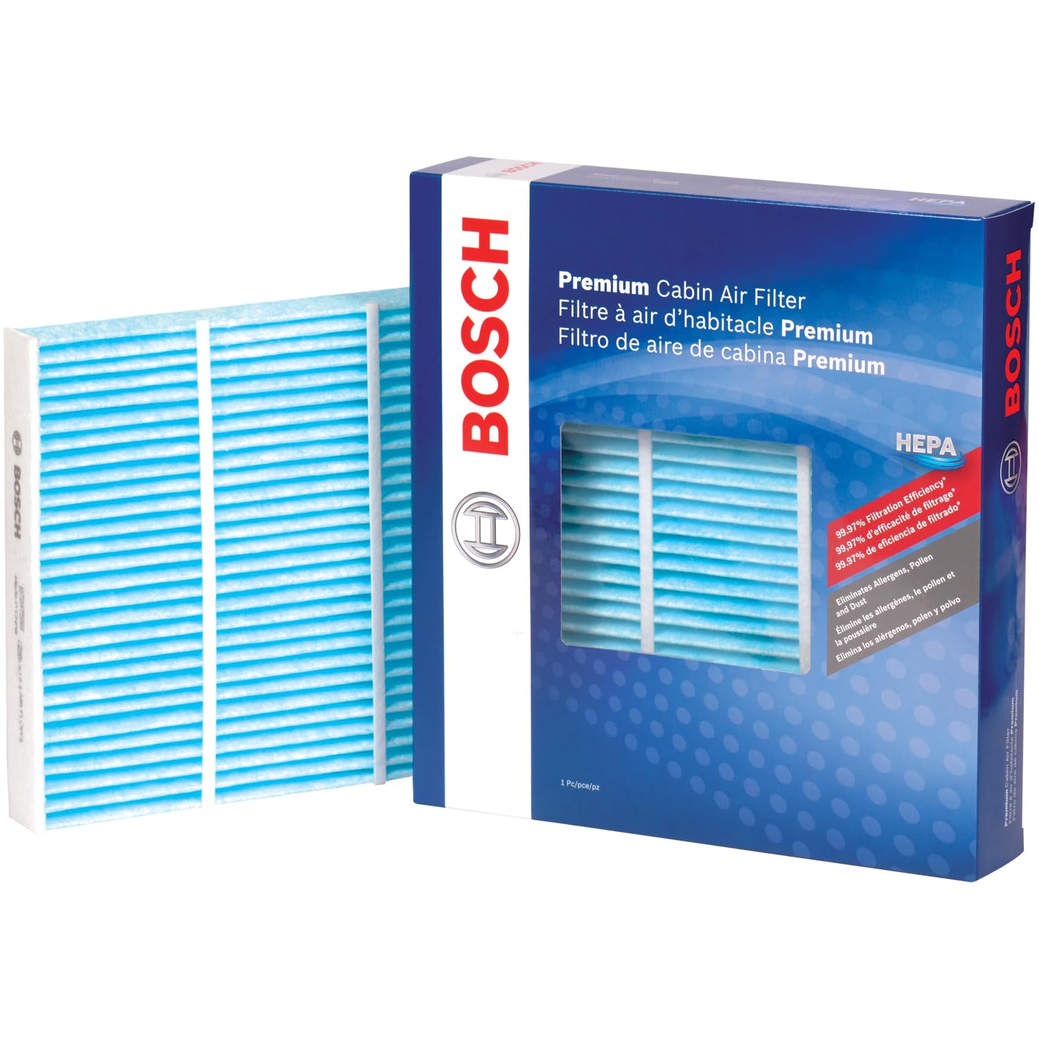 BOSCH 6091C HEPA Cabin Air Filter - 3 Layer Protection For A Healthier Ride | Co