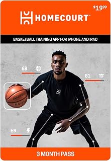 HomeCourt | Basketball training app for iPhone and iPad | Official partner of the NBA | 3-Month Pass [Online Code]