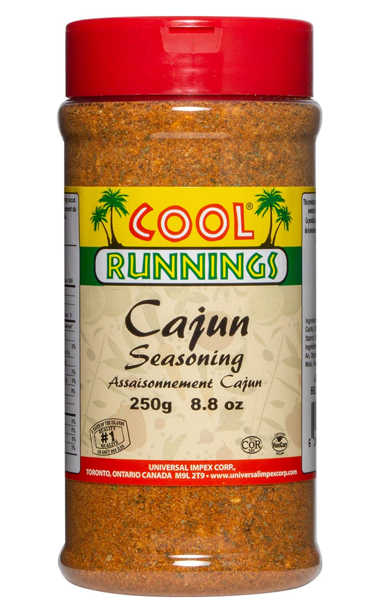 Cool Runnings Cajun Seasoning, 250g