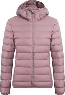Pioneer Camp Women's Packable Down Puffer Jacket Ultralight Water Resistant Puffy Winter Coats with Hood Warm for Travel