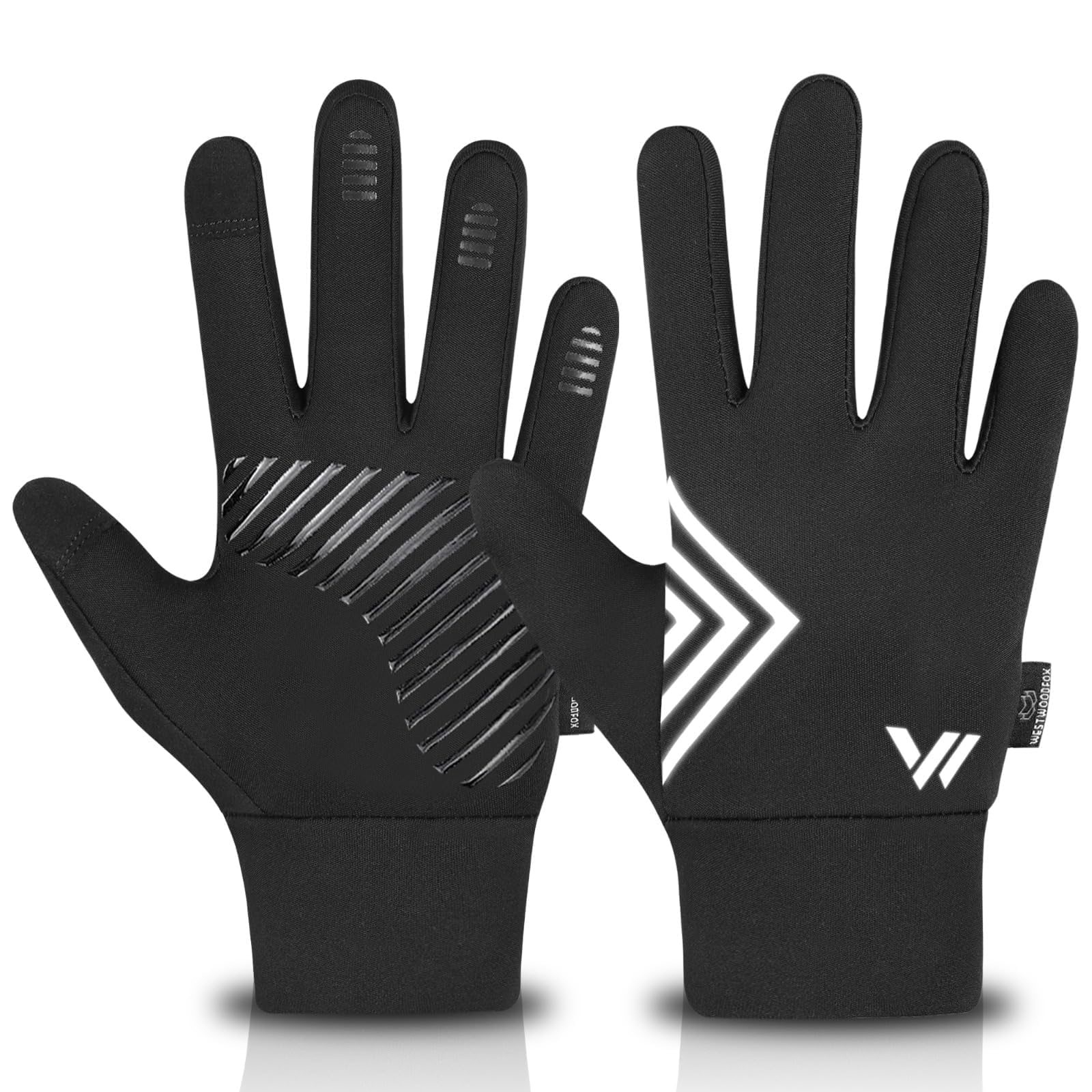 WESTWOOD FOX Winter Warm Kids Gloves, Children thermal touchscreen gloves, Anti-
