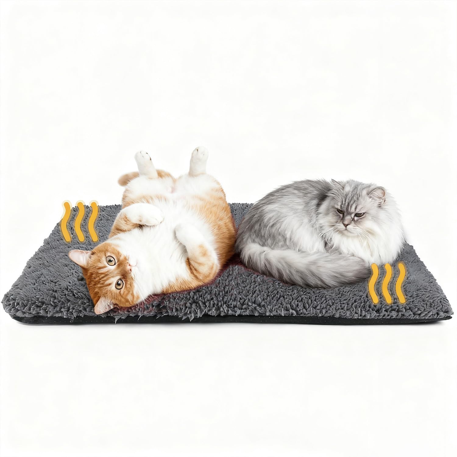 MORA PETS Self Heating Cat Bed Heated Dog Blanket Self Warming Pet Mat Heat Pad 
