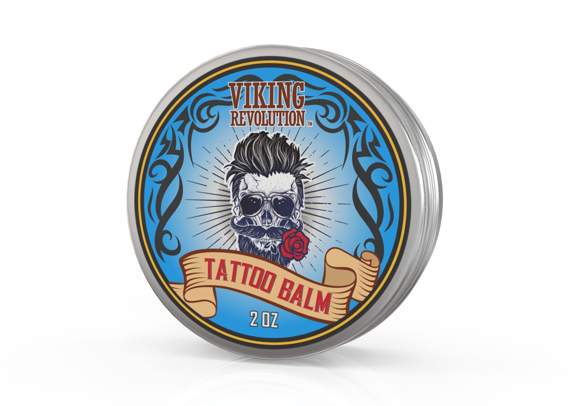 Viking Revolution Tattoo Care Balm - 2 oz | Safe for Before, During & Post Tatto