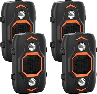 Peepst Ultrasonic Mouse and Rat Repellent for Car Engines, 4-Pack | Rodent repellent for car engines, two ultrasonic outputs, 4 LED strobes, three power methods, and vibration-activated standby