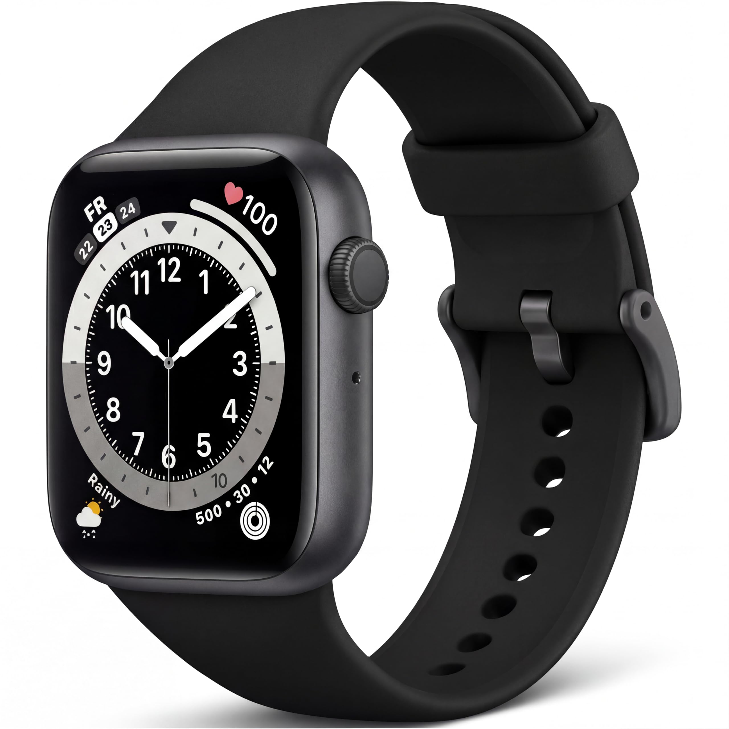 Smart Watches for Women Men, Fitness Watch with Heart Rate/SpO2/Blood Pressure/S