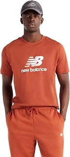 New Balance Men's Grey Sweatshirt Essentials Stacked