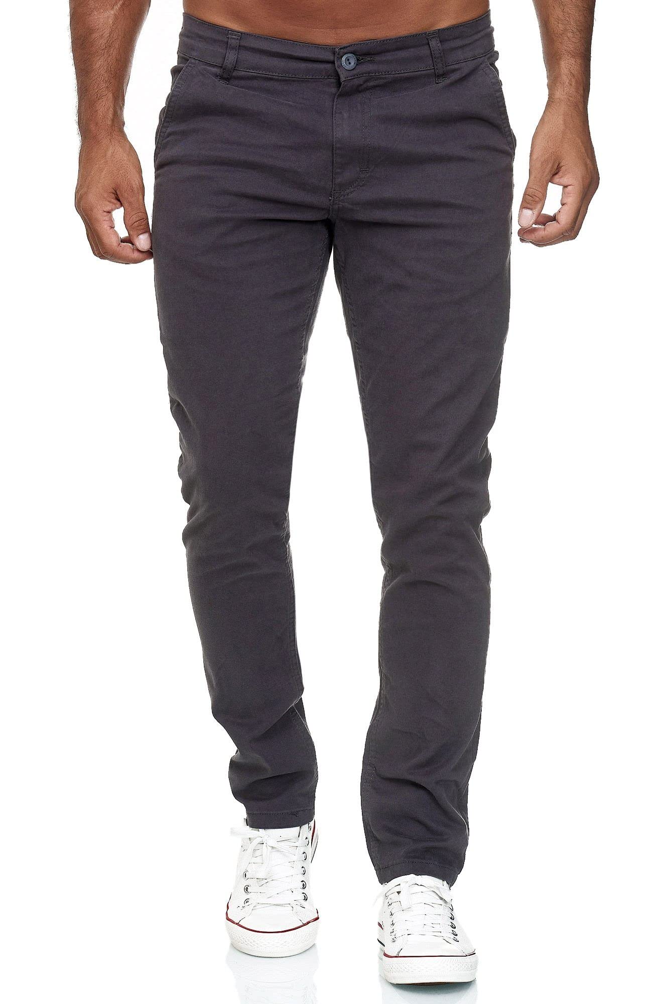 Tazzio Chino Pants for Men, Slim Cut, Chinese Trousers, Fabric Trousers, Men's P