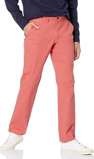 Amazon Essentials Men's Casual Straight Fit Stretch Chino Pant