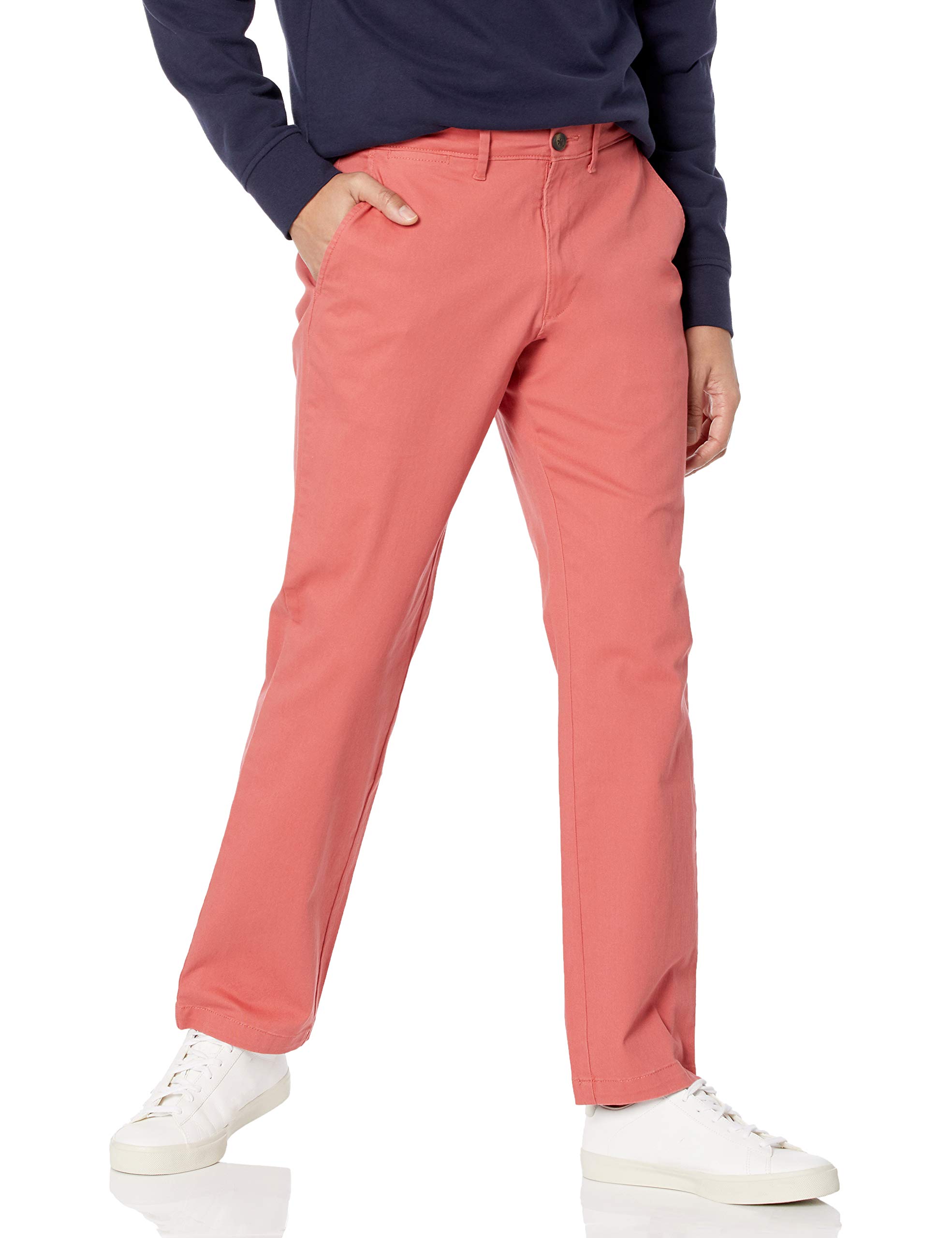 Amazon Essentials Men's Casual Straight Fit Stretch Chino Pant