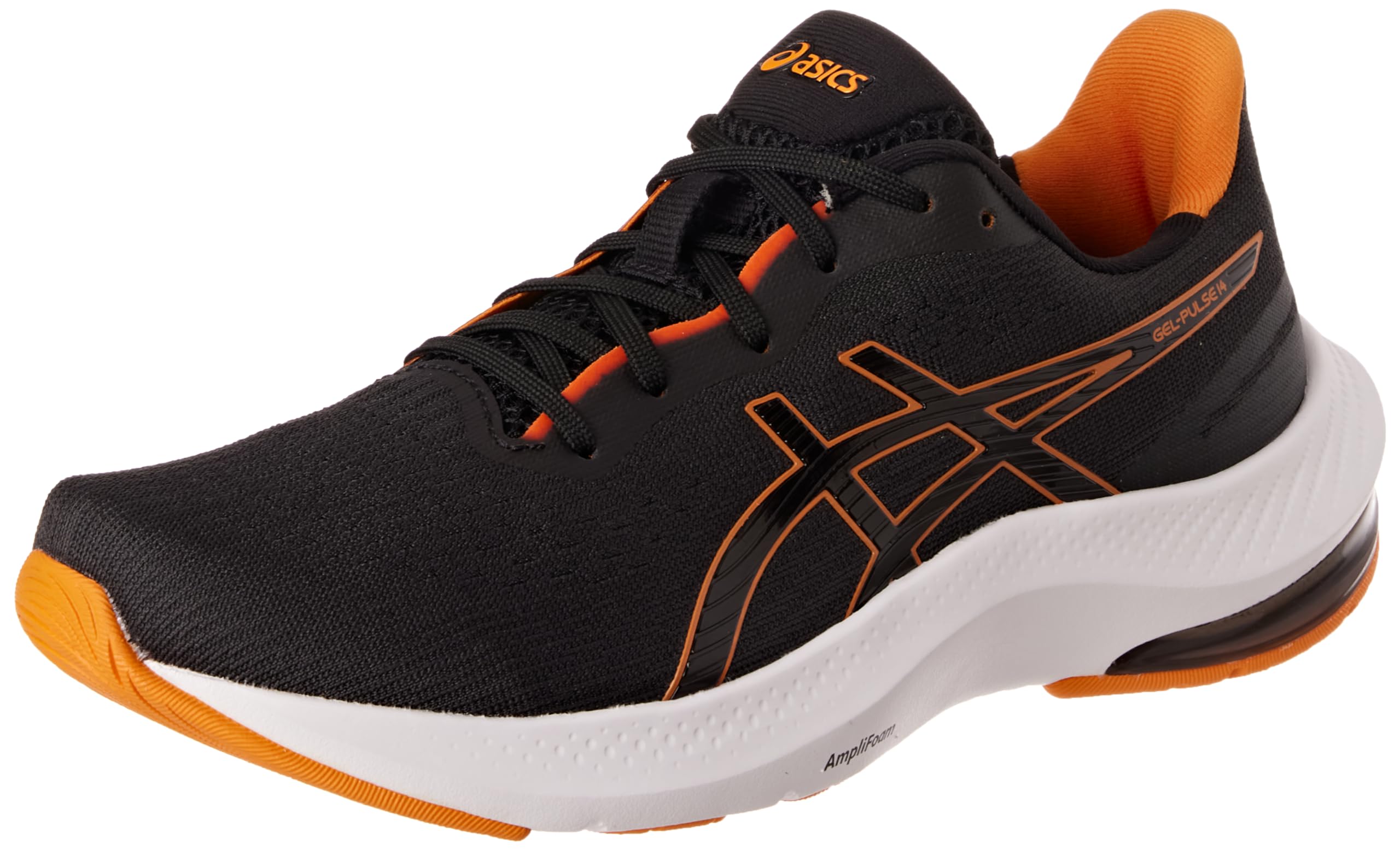 ASICS Gel-Pulse 14, Men's Running Shoes, Graphite Grey Bright Orange, 44 EU