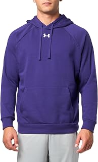 Under Armour Rival Fleece Fz Hoodie, Breathable Sweater Jacket for Men, Comfortable Loose-Fit Knitted Jacket Men