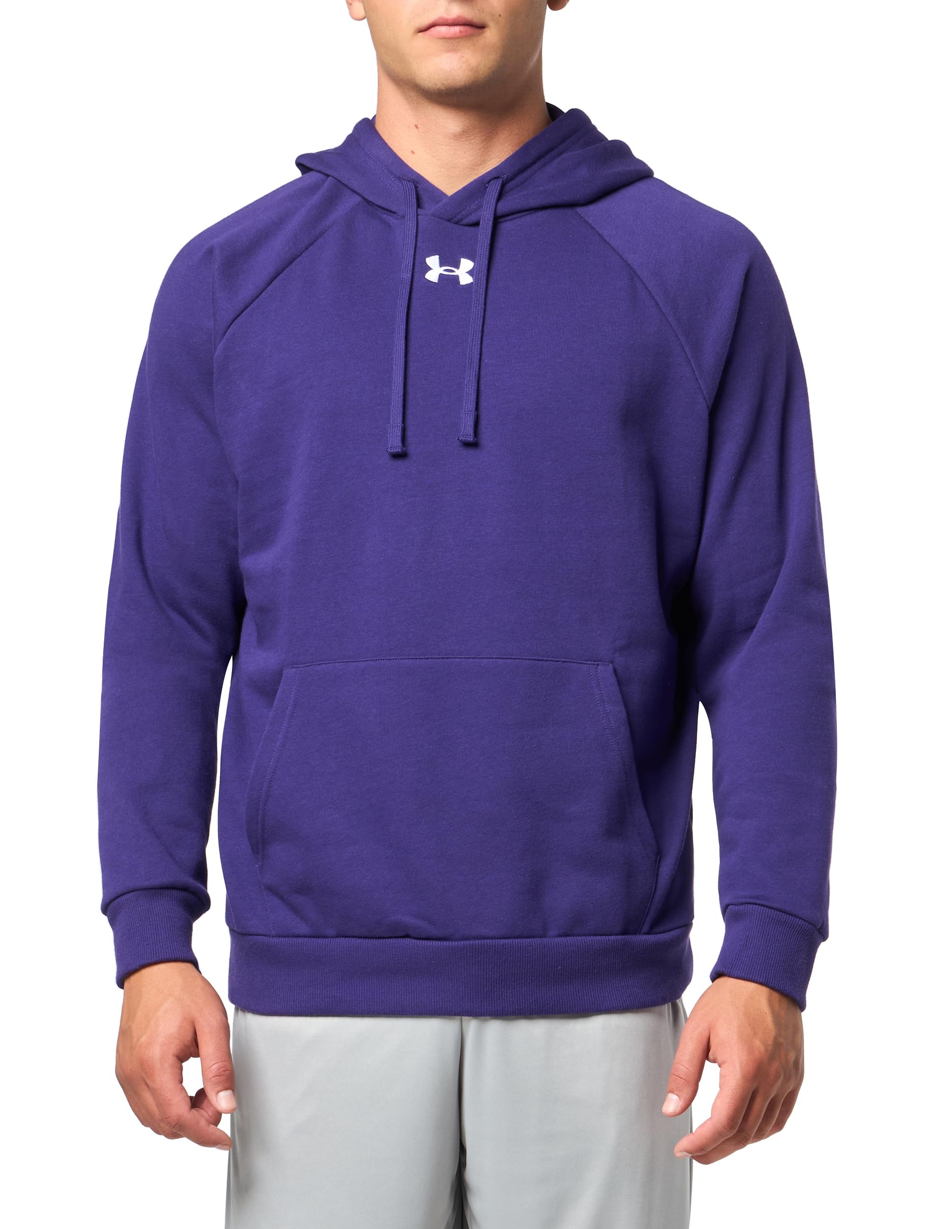Under Armour Rival Fleece Fz Hoodie, Breathable Sweater Jacket for Men, Comforta