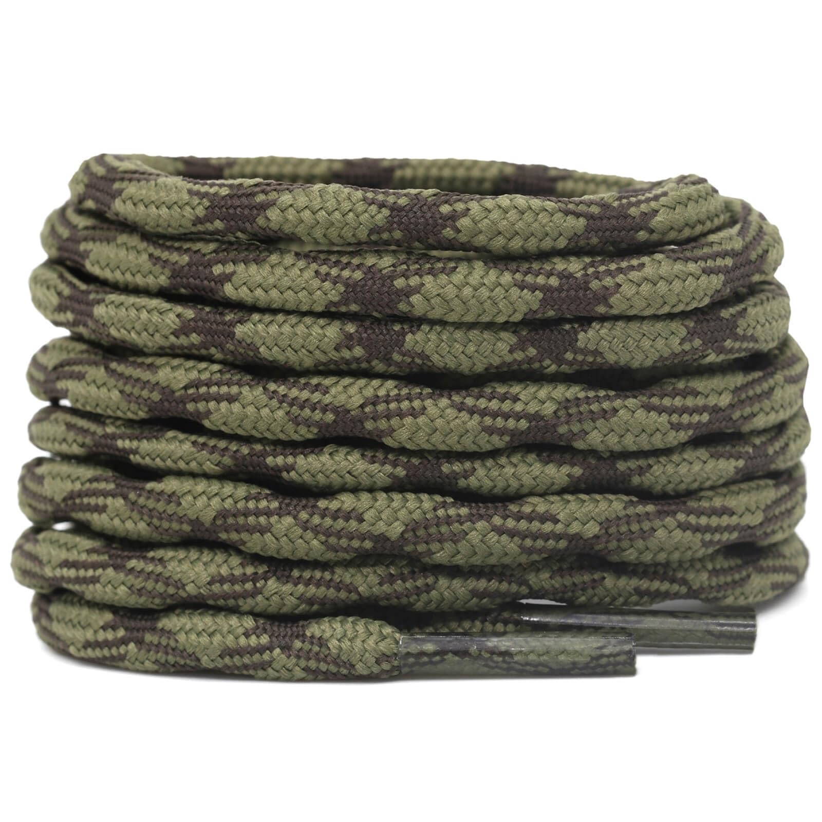 Cordones redondos para botas de senderismo: cordones antideslizantes y resistent
