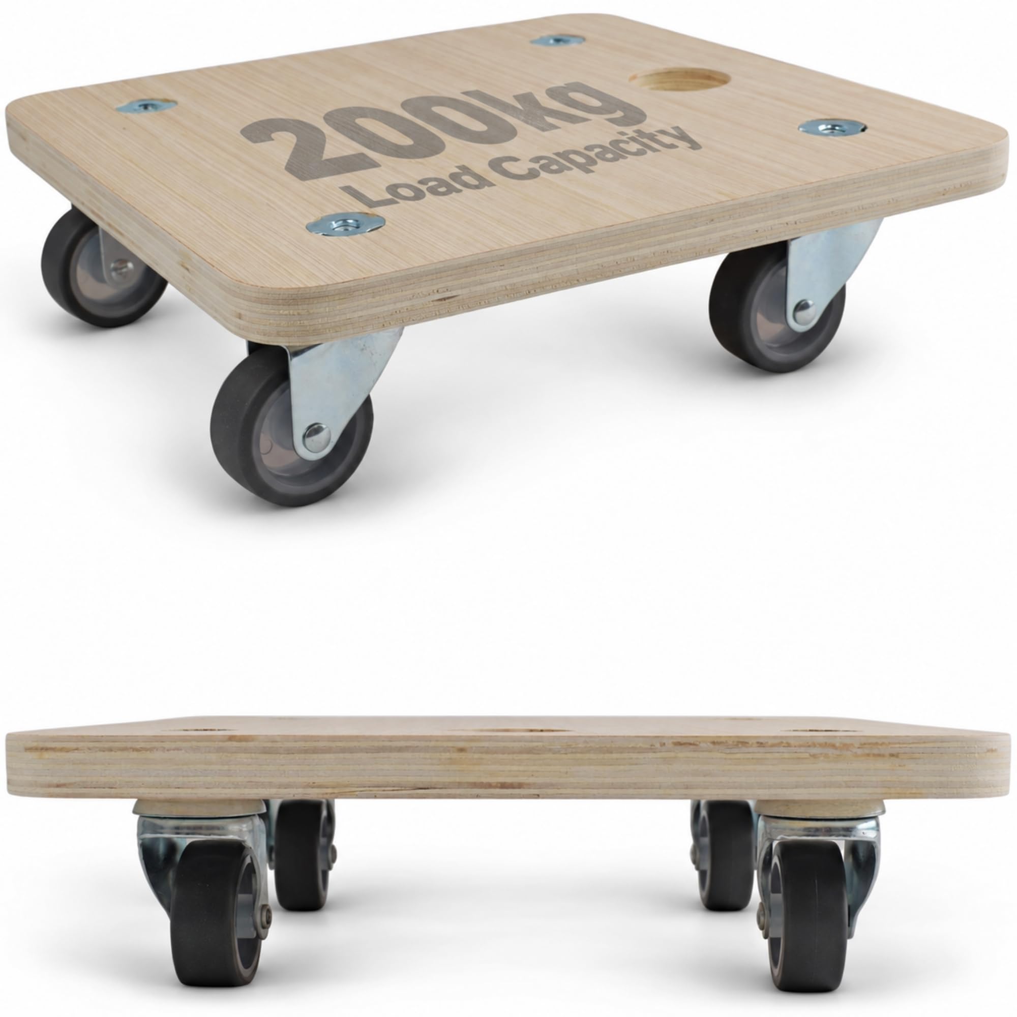 Move-It Dolly Trolley, 200kg Compact Furniture Appliance Boxes Mover | 29 x 29cm