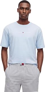 Tommy Hilfiger Men's Logo Round Neck Short Sleeve T-Shirt