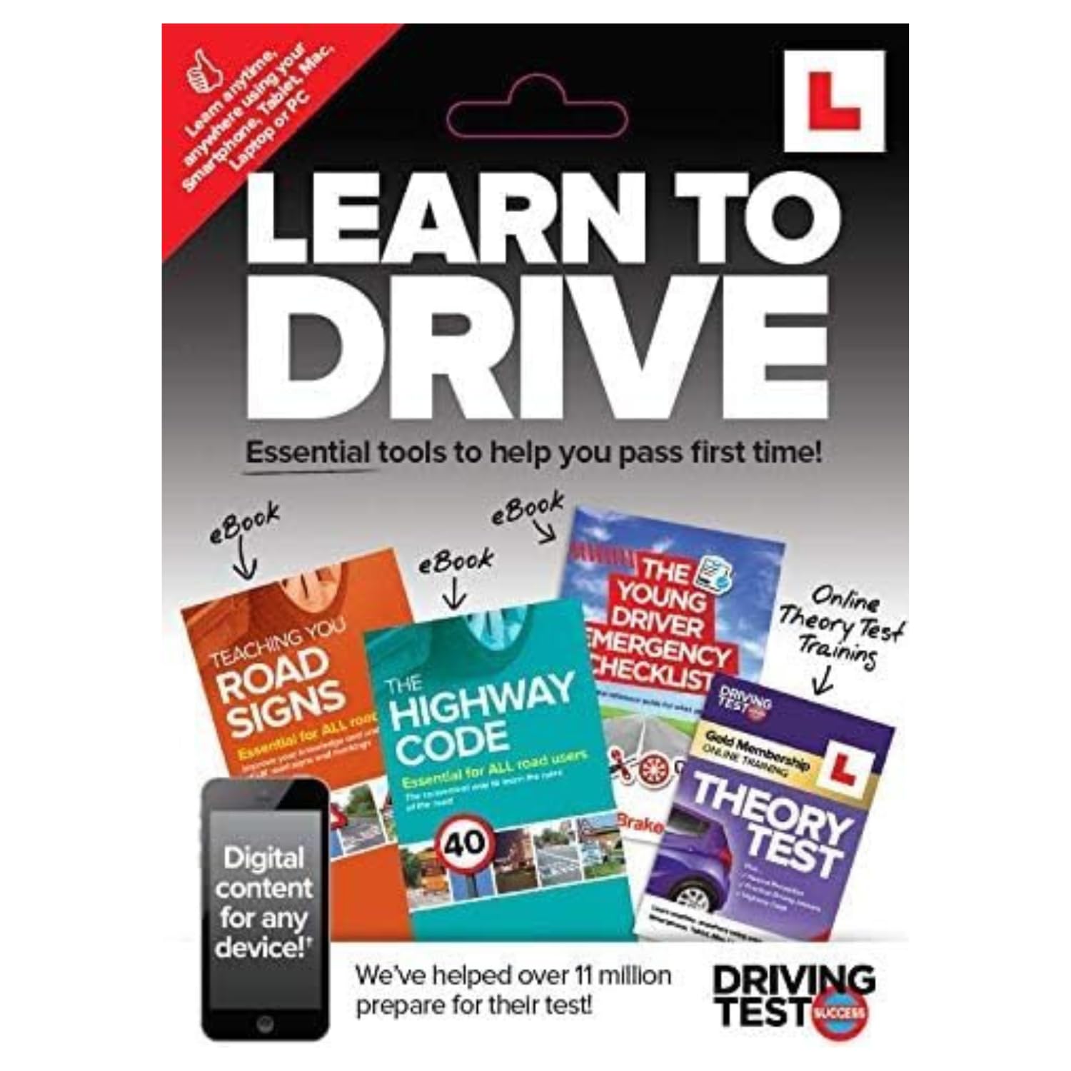 2025/2026 Driving Theory Test Kit - Includes The Official Highway Code 2024/2025