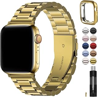 Fullmosa Apple Watch Strap 40mm 41mm 38mm Stainless Steel