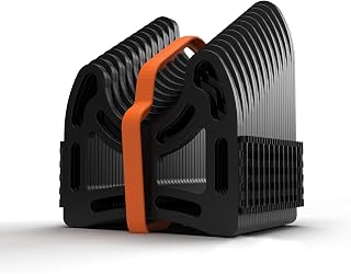 Camco Sidewinder 15-Ft RV Sewer Hose Support - Features Flexible Telescoping Design for Avoiding Obstacles & Deep Cradles Secure RV Sewer Hose - Out-of-The-Box Ready & Folds for RV Storage (43041)