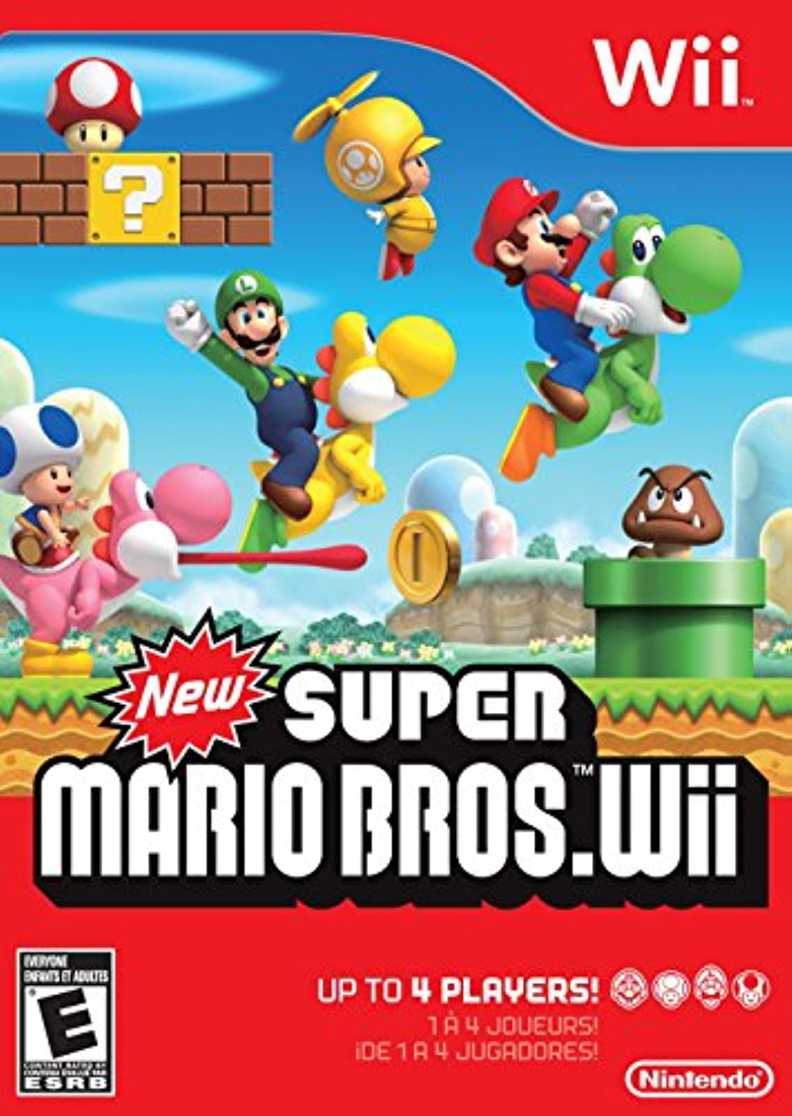 Nintendo New Super Mario Bros. Wii (Renewed)