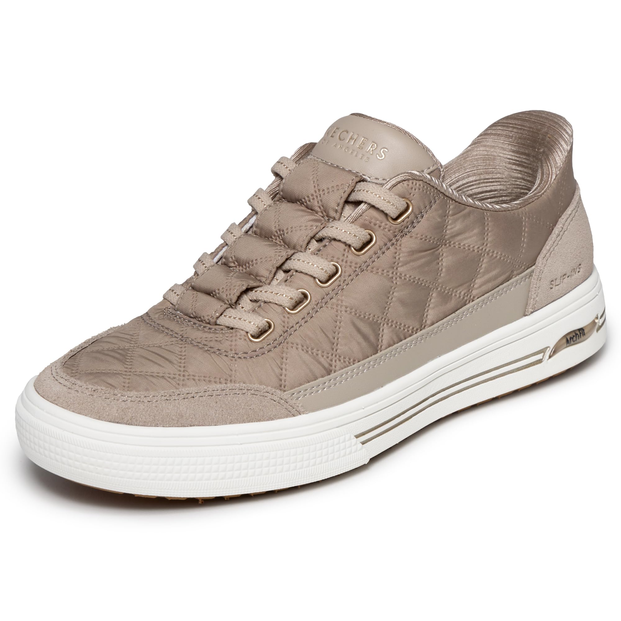 Skechers Women's Arch Fit Arcade-Cuddle Steps Hands Free Slip-ins