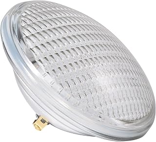 LED PAR56 Swimming pool recessed bulb monochrome underwater pool light 12V AC Waterproof IP68 Underwater Illumination Swimming pool recessed bulb (Color : White light, Size : 45W)