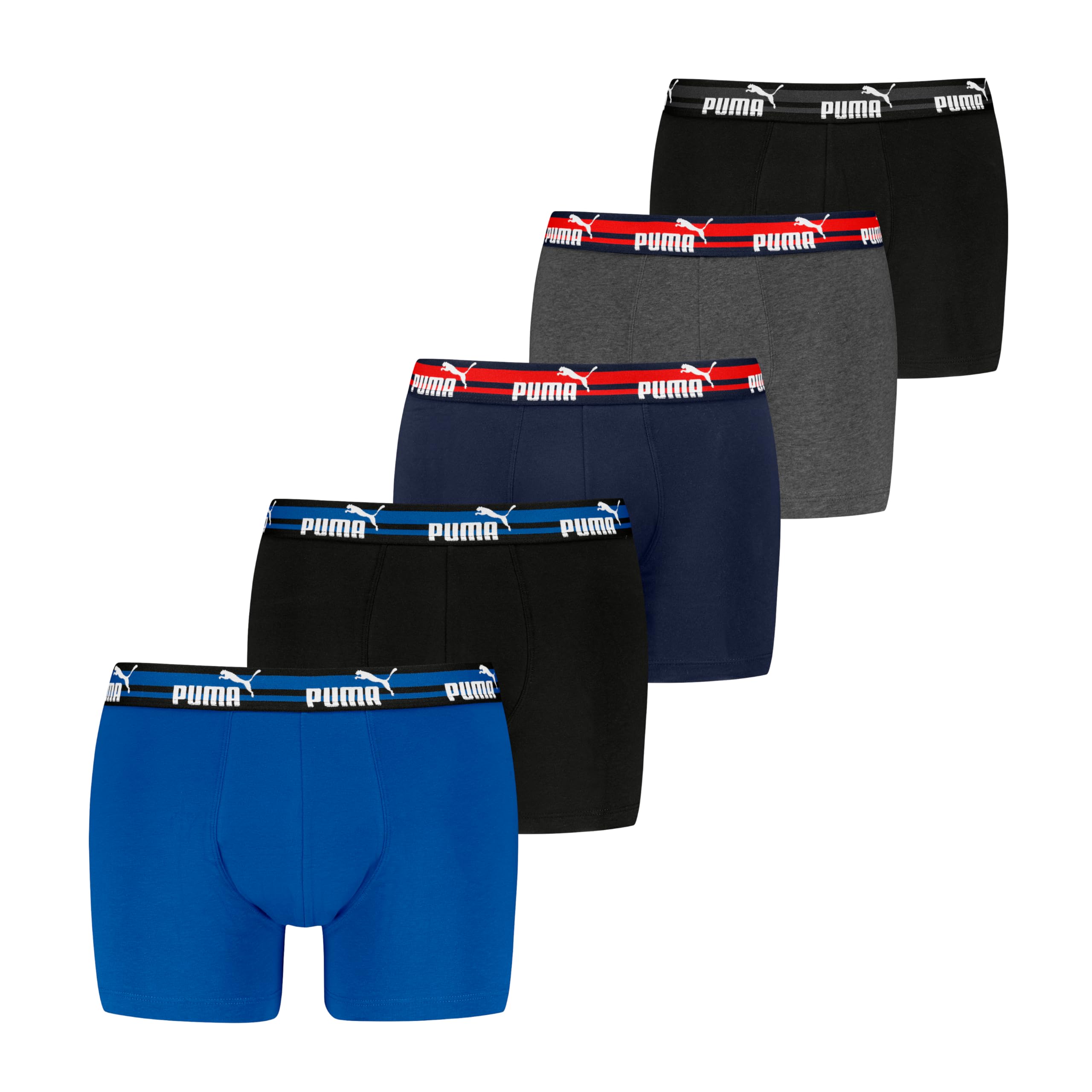 Puma Men Bold Logo Boxer Men (Pack of 5)